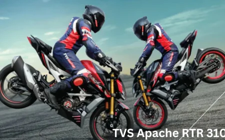 TVS Apache RTR 310 India में हुई लॉन्च बेहतर इंजन के साथ मिलेगी वारंटी , जानें डिटेल्स में