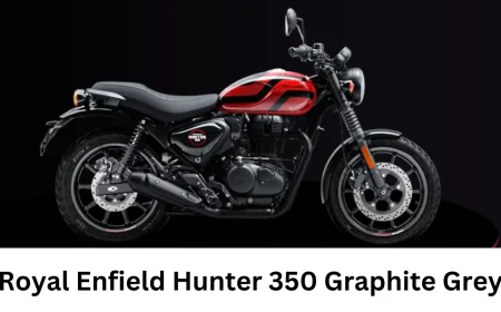 Royal Enfield Hunter 350 ग्रेफाइट ग्रे दिखेगी शहर की सड़कों पर स्टाइल और पावर का जबरदस्त मेल
