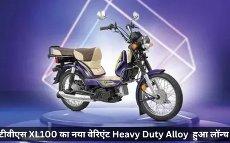 टीवीएस XL100 हेवी ड्यूटी एलॉय हुआ लॉन्च किफायती कीमत में देगा माइलेज का नया रिकॉर्ड