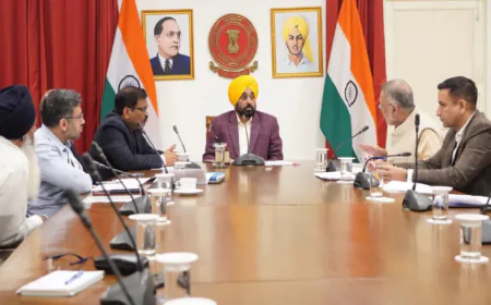 पंजाब में जनवरी से मुख्यमंत्री स्वास्थ्य बीमा योजना लागू, हर परिवार को मिलेगा ₹10 लाख तक मुफ्त इलाज