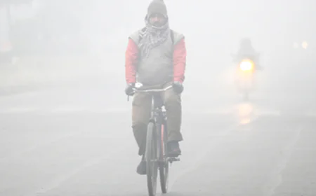 Delhi-NCR Weather: बारिश और कोहरे के बीच 'दमघोंटू' हुई दिल्ली-एनसीआर की हवा, नोएडा-गाजियाबाद में AQI 370 के पार; जानें मौसम का अपडेट