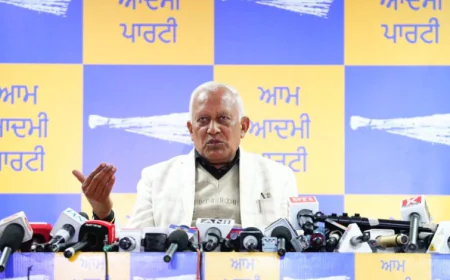 बीबीएमबी पर 500 करोड़ का टैक्स, पंजाब के मंत्री बरिंदर गोयल ने कांग्रेस को घेरा; बताया संघीय ढांचे पर हमला