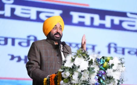 अजनाला: सीएम भगवंत मान ने 15 करोड़ के सरकारी डिग्री कॉलेज का किया शिलान्यास, विरोधियों पर साधा निशाना