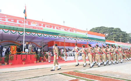 गणतंत्र दिवस 2026: छत्तीसगढ़ में माओवाद के अंत का संकल्प, सीएम विष्णु देव साय ने बिलासपुर में दी सुरक्षा और विकास की गारंटी