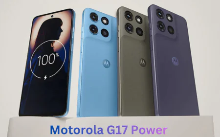 Motorola G17 Power यूजर फ्रेंडली फीचर्स के साथ छाया मार्केट में जानें कीमत