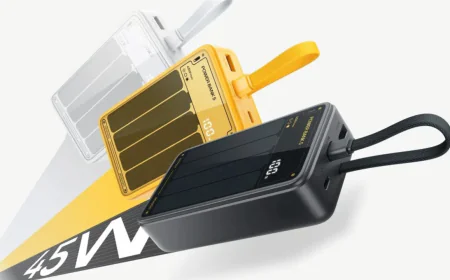 रियलमी टेकलाइफ 45W पावरबैंक 20000mAh की बड़ी बैटरी के साथ आया चर्चा में