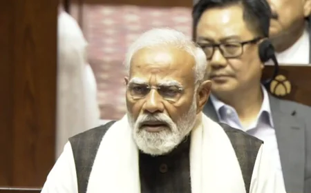 राज्यसभा में पीएम मोदी का तीखा वार: बोले- "सिखों और असम की विरासत का अपमान करना कांग्रेस का स्वभाव"