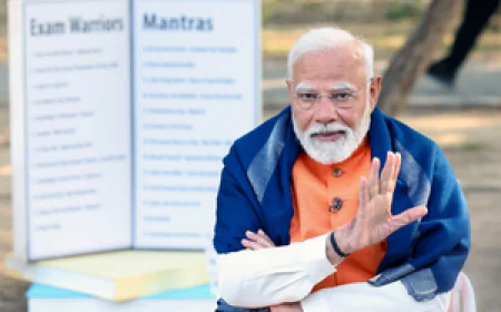 परीक्षा पे चर्चा' के दूसरे एपिसोड में PM मोदी ने दिया सफलता का 'छह सूत्रीय' मंत्र, आज होगा प्रसारण