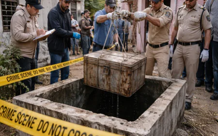 भोपाल : हाउसिंग बोर्ड कॉलोनी के सेप्टिक टैंक में मिला महिला का सड़ा हुआ शव, टिन के डिब्बे में बंद थी लाश