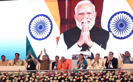 सेमीकंडक्टर की दुनिया में भारत का 'महाशक्ति' बनने का आगाज़: पीएम मोदी ने किया इंडिया चिप लिमिटेड का भूमि पूजन; यूपी बनेगा ग्लोबल हब