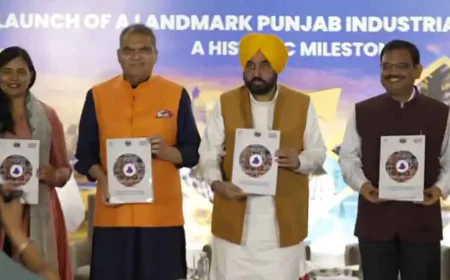 पंजाब की नई औद्योगिक नीति लॉन्च: उद्योगों को मिला 'रनवे', अब रोजगार की उड़ान भरेगा राज्य