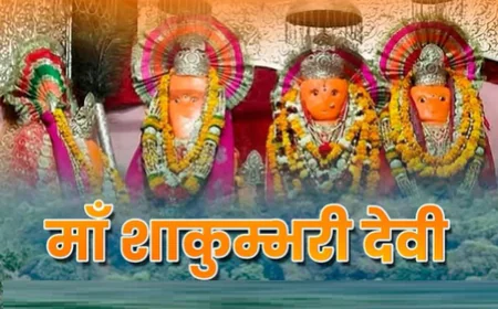 19 मार्च से चैत्र नवरात्रि का आगाज़: सहारनपुर के मां शाकुम्भरी देवी धाम में उमड़ेगी श्रद्धा, जानें इस शक्तिपीठ की अनूठी महिमा