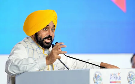 धूरी में बोले CM मान: "यदि भगत सिंह पहले प्रधानमंत्री होते, तो देश का नक्शा अलग होता"