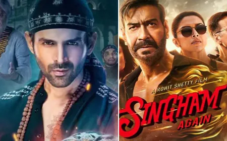 दिवाली पर बॉक्स ऑफिस पर होगी ‘सिंघम अगेन’ और ‘भूल भुलैया 3’ की टक्कर