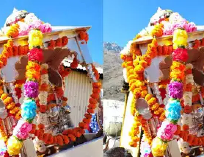 केदारनाथ धाम में पंचमुखी उत्सव डोली विराजमान, भैयादूज पर ओंकारेश्वर मंदिर के लिए होगी प्रस्थान