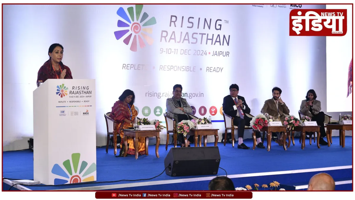 राइजिंग राजस्थान— पर्यटन को बढ़ावा देने के लिए टेक्नोलॉजी और ब्रांडिंग पर रहेगा फ़ोकस - दिया कुमारी