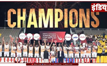 प्रधानमंत्री नरेंद्र मोदी ने जूनियर एशिया कप 2024 विजेता भारतीय पुरुष जूनियर हॉकी टीम को दी बधाई