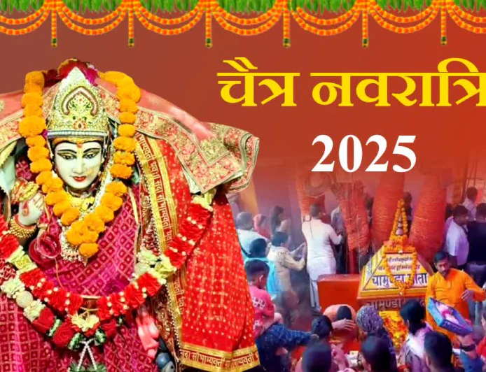 हरिद्वार में चैत्र नवरात्रि के पहले दिन मां मनसा देवी मंदिर में उमड़ा भक्तों का जनसैलाब