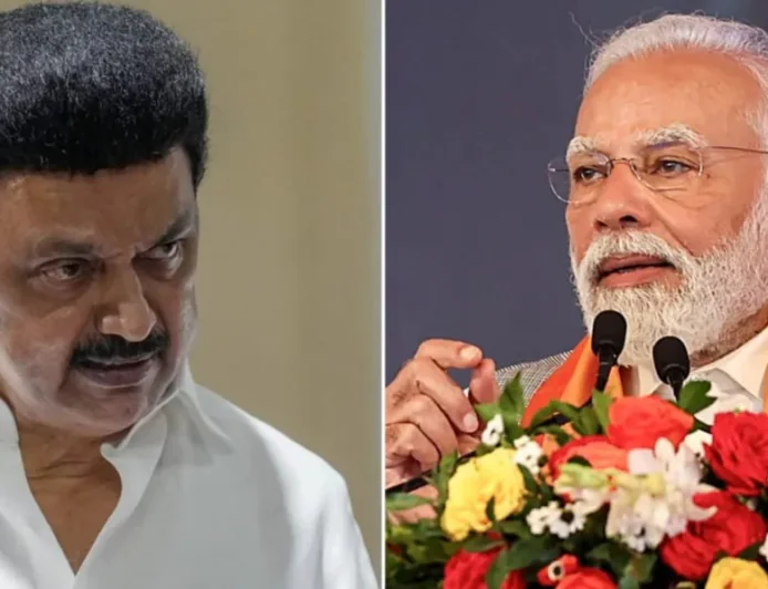 तमिलनाडु पहुंचे पीएम मोदी का सीएम स्टालिन पर तीखा हमला, बोले - 'तमिल गौरव की बात करने वाले अंग्रेजी में करते हैं हस्ताक्षर'