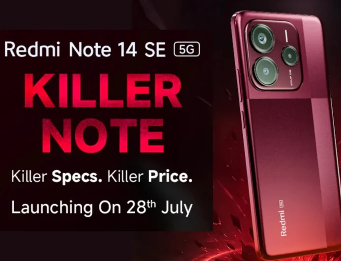 Redmi Note 14 SE 5G जल्द होगा लॉन्च मिलेगी सर्टिफाइड बैटरी और तगड़ा साउंड सिस्टम