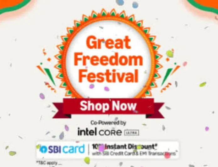 Amazon Great फ्रीडम फेस्टिवल सेल 2025 हुई शुरू मिलेगी जबरदस्त छूट करें स्मार्ट खरीदारी