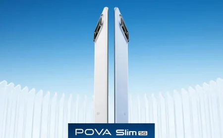 स्लिम डिजाइन के साथ लांच हुआ Tecno Pova Slim 5G मिलेगी स्टाइल और परफॉर्मेंस एक साथ