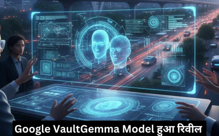 Google VaultGemma मॉडल हुआ रिवील , प्राइवेसी को ध्यान रखते हुए करेगा काम
