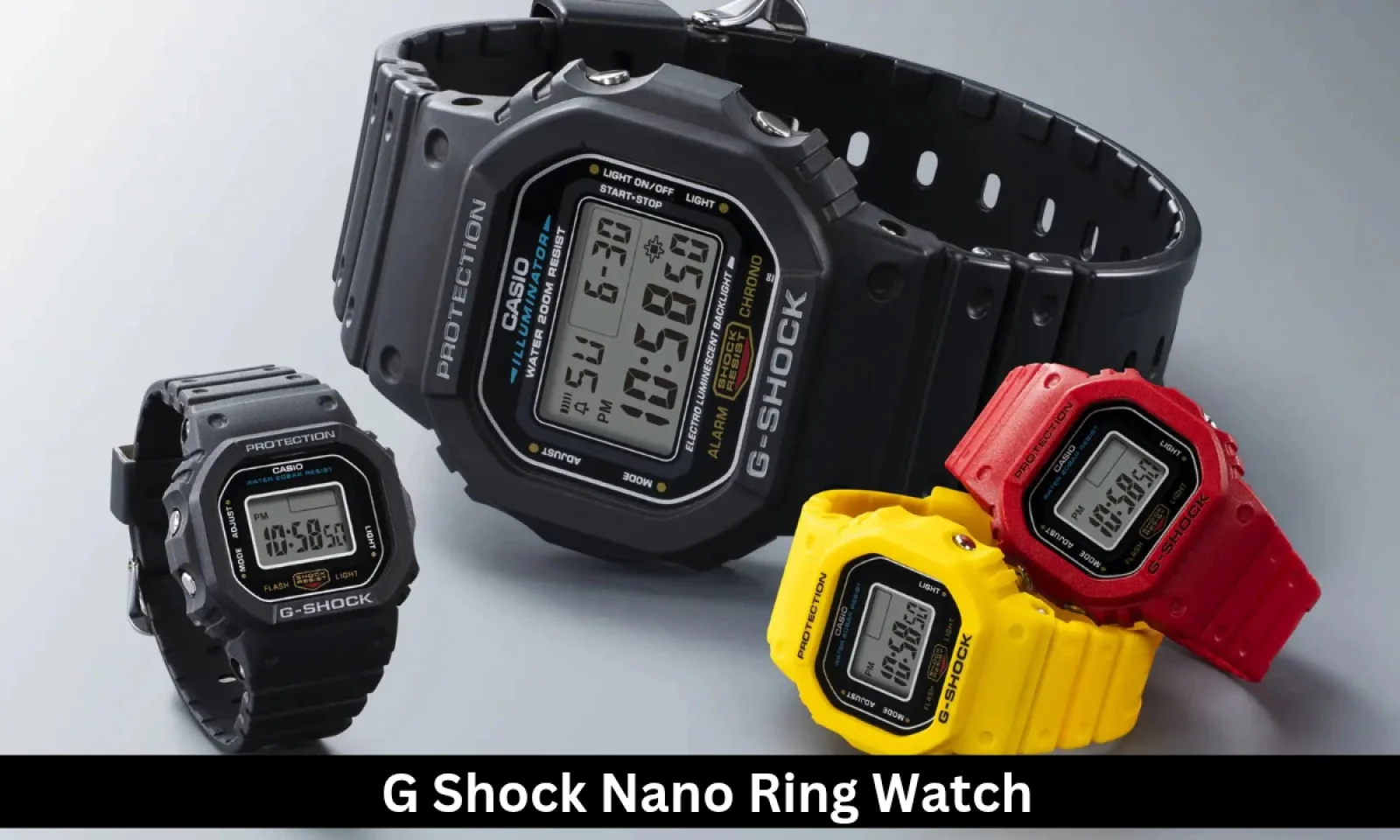 G Shock Nano Ring वॉच हुई लॉन्च अब मिलेगी स्टाइलिश रिंग शेप में जानें कीमत