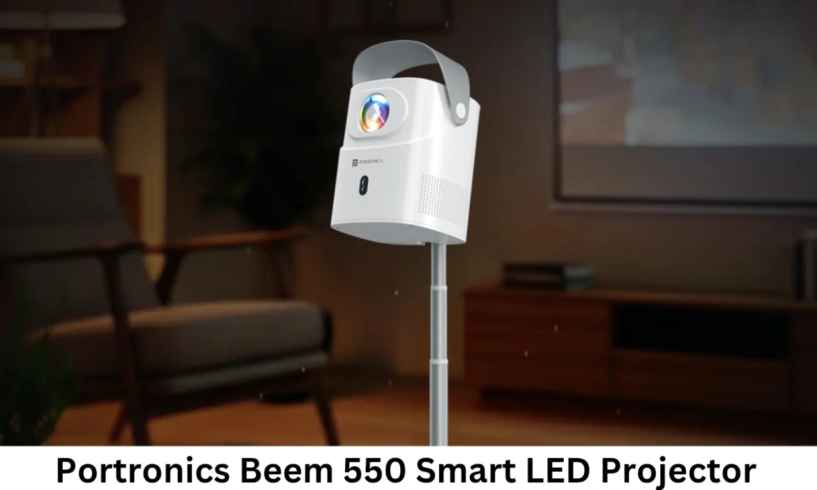 पोर्ट्रॉनिक्स ने 28 अक्टूबर को भारत में लॉन्च किया Beem 550 Smart LED Projector