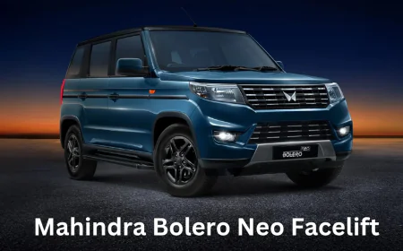 महिंद्रा बोलेरो नियो फेसलिफ्ट हुआ लॉन्च मिलेगी मजबूत डिजाइन और दमदार इंजन जानें कीमत