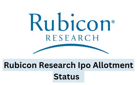 रुबिकॉन रिसर्च आईपीओ अलॉटमेंट स्टेटस जानें आईपीओ की इंपोर्टेंट डेट्स आई सामने