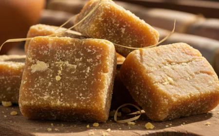 सर्दियों में गुड़ खाने के फायदे जान रह जाएंगे हैरान थोड़ी सी मात्रा रूटीन में करें शामिल जानें इसके लाभ