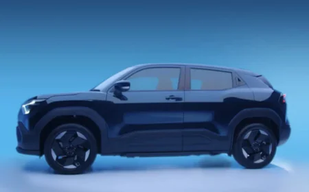 मारुति सुजुकी ई-विटारा पहली इलेक्ट्रिक एसयूवी आई सामने जानें फीचर्स और कीमत