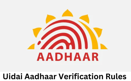 UIDAI Aadhaar Verification रूल्स हुए जारी जानें 2025 में इस के नियम और प्रोसेस