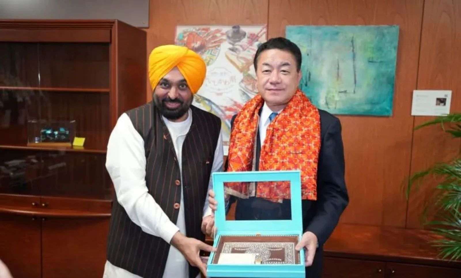 जापान दौरे में पंजाब सीएम भगवंत मान ने निवेशकों को राज्य में निवेश का आमंत्रण दिया