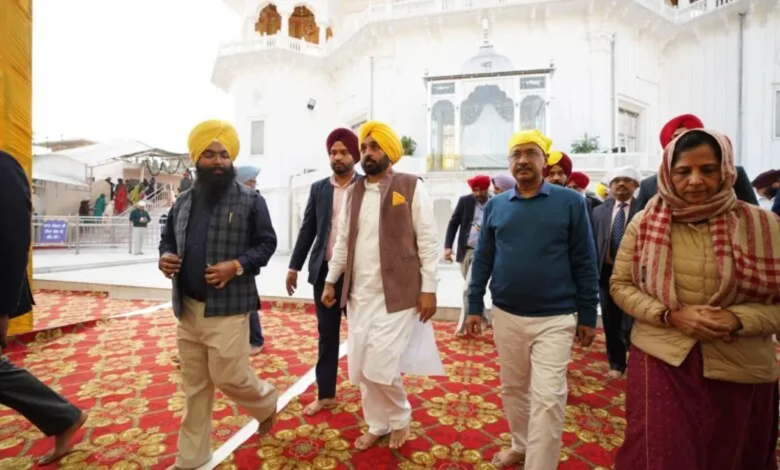 पंजाब में तीन तख्त साहिबान वाले शहरों को पवित्र शहर का दर्जा, मुख्यमंत्री और केजरीवाल ने किया नतमस्तक