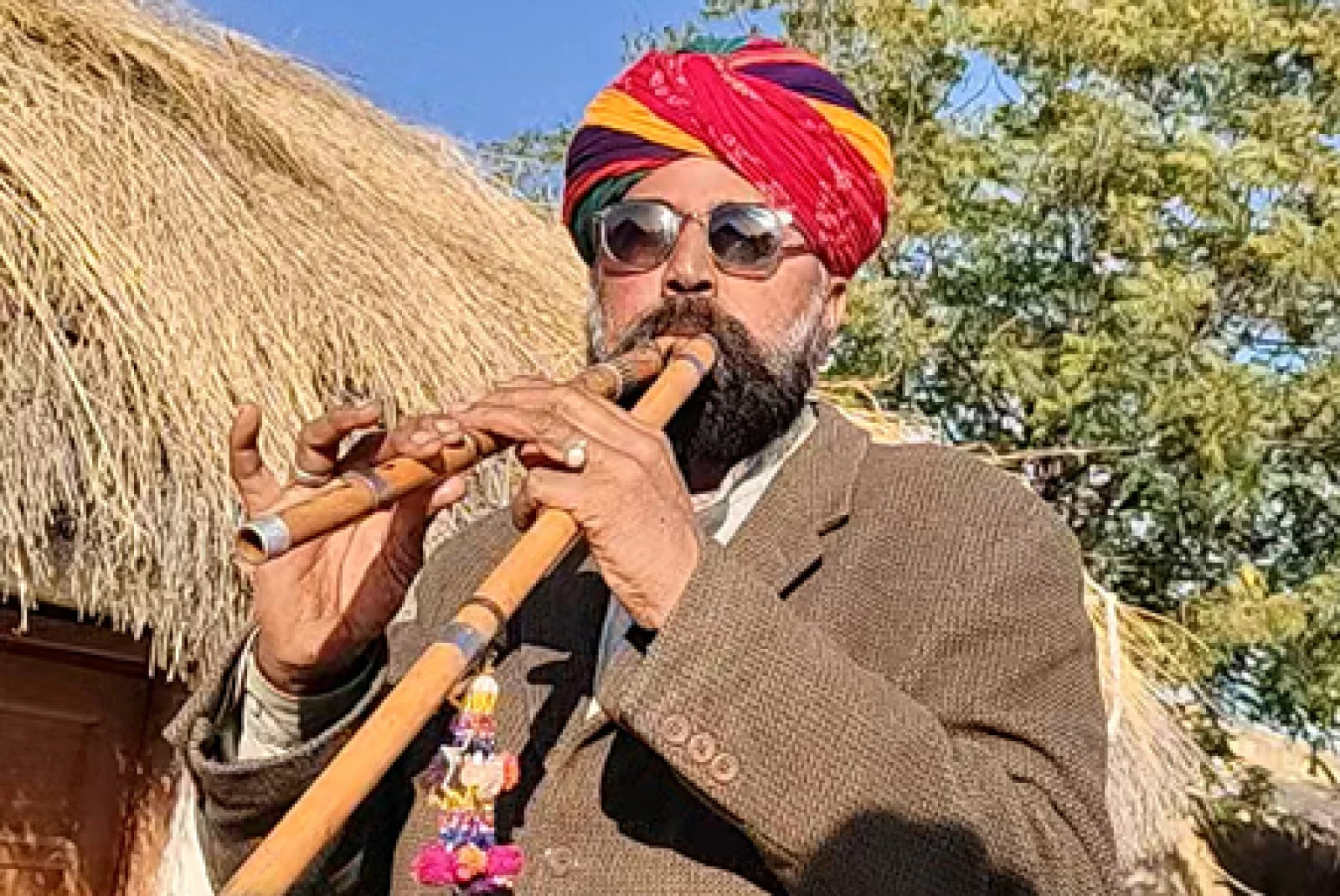 जैसलमेर के तगाराम भील को पद्मश्री; बकरियां चराते हुए सीखी कला, अब 35 देशों में गूंजती है इनके 'अलगोजा' की धुन