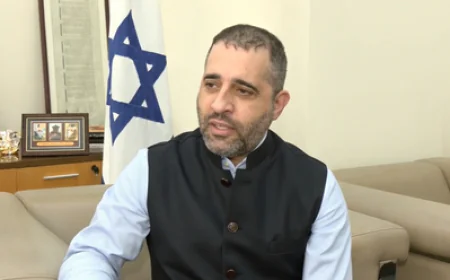 इजरायली महावाणिज्य दूत यानिव रेवाच ने आरएसएस की सराहना की, आतंकवाद पर भारत-इजरायल की साझा सोच पर जोर