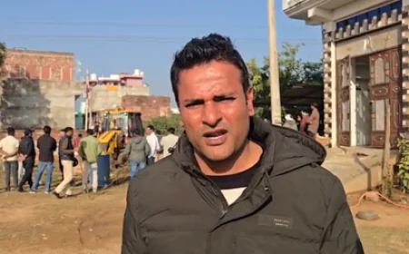 करौली में चला नगर परिषद का पीला पंजा: बरसों पुराना अतिक्रमण ध्वस्त, विरोध के बावजूद साफ हुआ मुख्य रास्ता