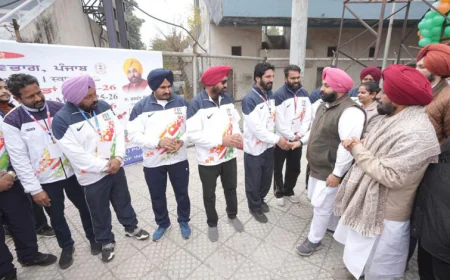 69th National School Games: लुधियाना में नेशनल स्कूल गेम्स का आगाज, पंजाब में बन रहे 3,100 खेल के मैदान; खिलाड़ियों को तैयारी के लिए भी मिलेगी एडवांस राशि
