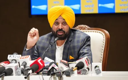 चुनाव से पहले चन्नी पर भगवंत मान का तीखा हमला, बोले– निराधार बयान देकर जनता को गुमराह कर रहे हैं