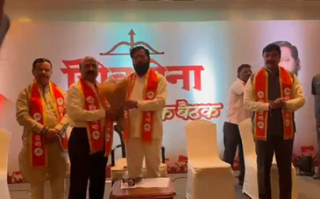 'वार्ड में दिखना चाहिए काम', एकनाथ शिंदे ने शिवसेना पार्षदों को दी चेतावनी; स्वच्छता और विकास के लिए बनाया 5 साल का रोडमैप