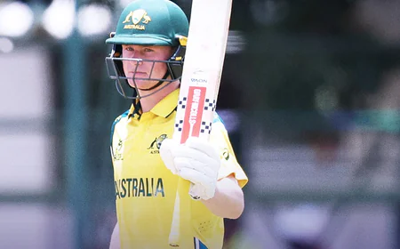 U-19 World Cup: कप्तान ओलिवर पीक का हरारे में धमाका! वेस्टइंडीज के खिलाफ जड़ा शानदार शतक, ऑस्ट्रेलिया ने बनाया 314 रनों का विशाल स्कोर