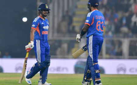 IND vs NZ 4th T20: विशाखापत्तनम में सूर्या ने जीता टॉस, ईशान किशन चोट के कारण बाहर; भारत की नज़रें कीवी टीम के 'सूपड़ा साफ' पर