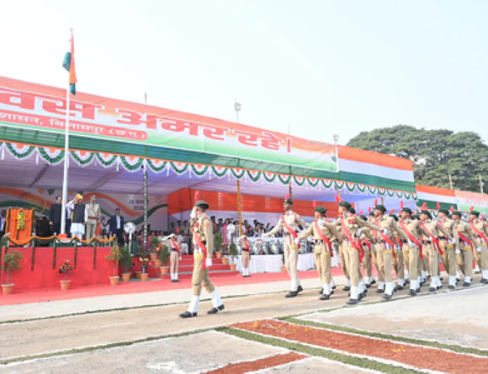 गणतंत्र दिवस 2026: छत्तीसगढ़ में माओवाद के अंत का संकल्प, सीएम विष्णु देव साय ने बिलासपुर में दी सुरक्षा और विकास की गारंटी