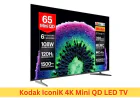 Kodak IconiK 4K Mini QD LED टीवी 65 इंच की स्क्रीन के साथ हुई लॉन्च
