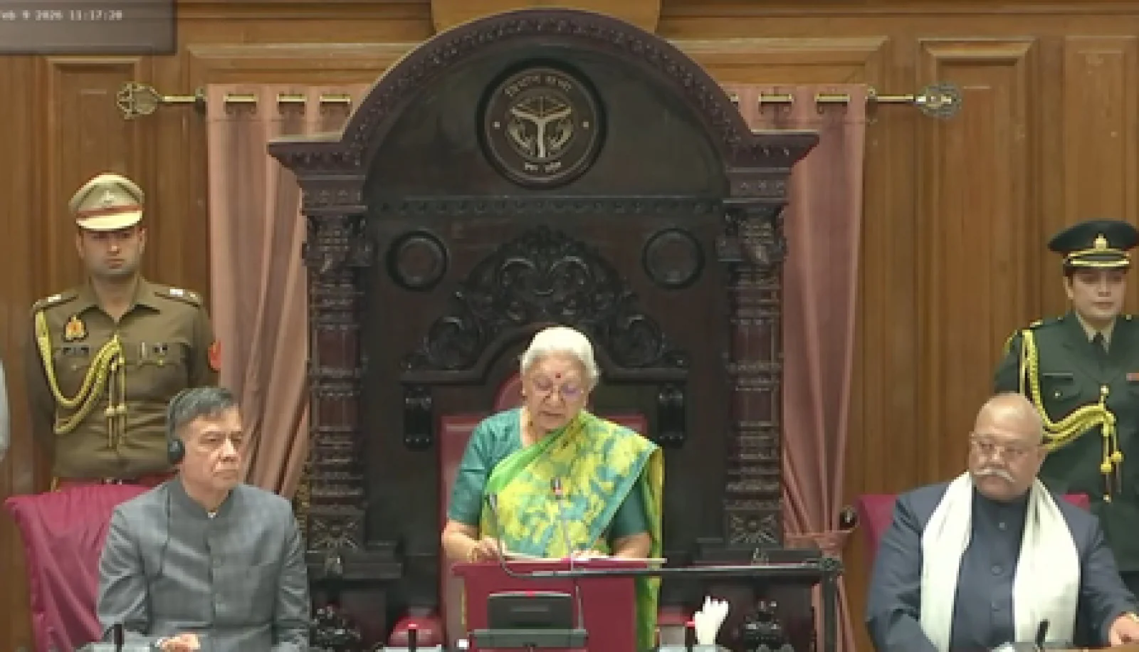 UP बजट सत्र 2026: राज्यपाल के अभिभाषण के बीच सपा का 'गो बैक' हंगामा; CM योगी ने पेश किया आर्थिक विजय का दावा