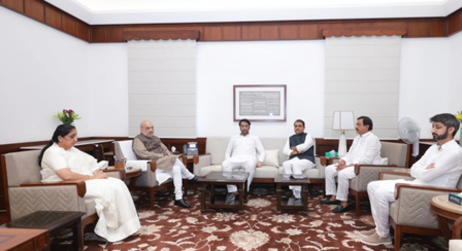 उपमुख्यमंत्री सुनेत्रा पवार की पीएम मोदी से 'खास' मुलाकात: अमित शाह बोले- "अजित दादा का विजन पूरा करना हमारा साझा कर्तव्य"