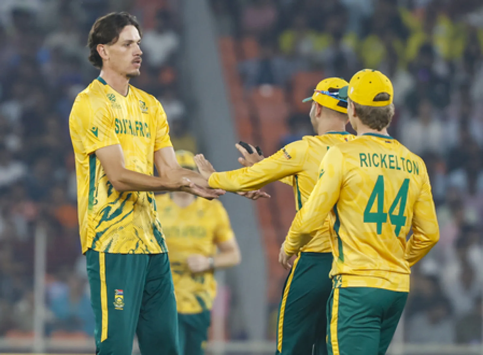 मार्को जानसेन का 'विकेट चौका': साउथ अफ्रीका की लगातार तीसरी जीत, ग्रुप-डी में टॉप पर पहुंची टीम