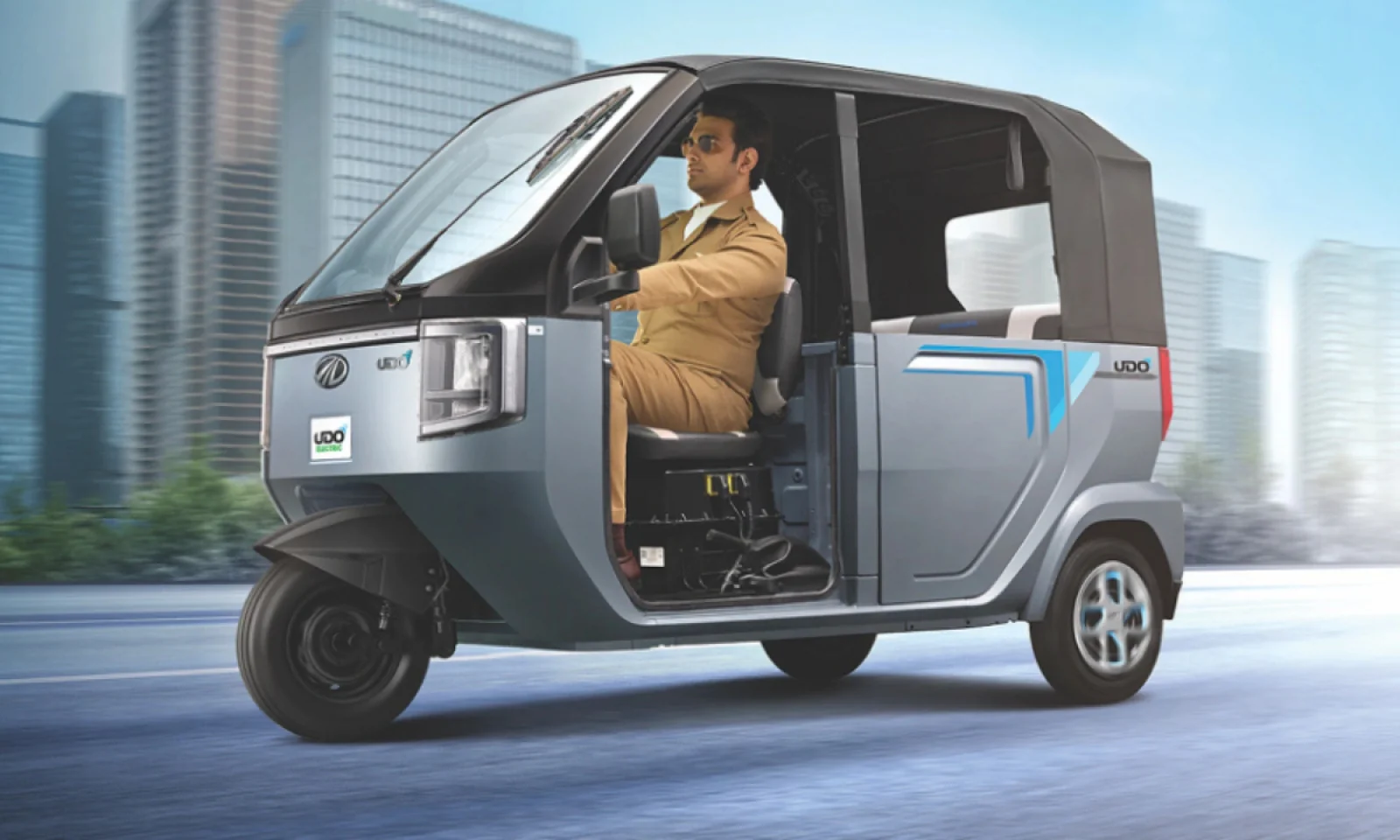 महिंद्रा UDO EV ऑटो रिक्शा सेफ्टी फीचर्स के साथ हुआ लॉन्च जानें कीमत